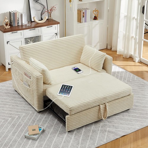 Convertible futon sofa - 55'',