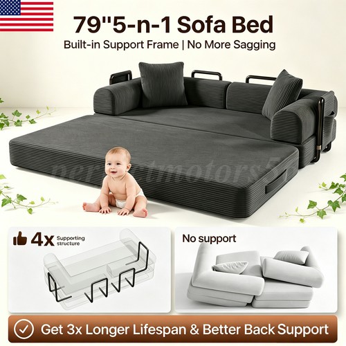 Space saving sofa bed couch - sofa,