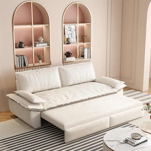 Queen pull out sofa - 73.2",