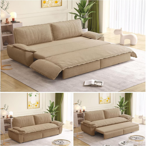 Queen pull out sofa - 73.2",