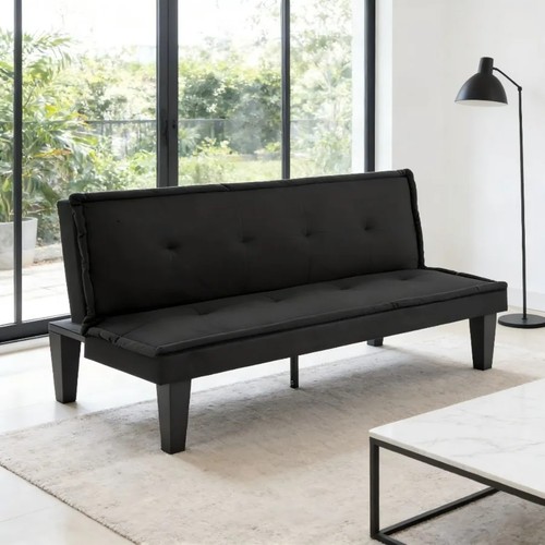 Futon sofa bed convertible - 63",